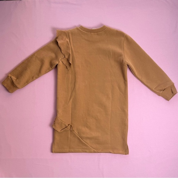 I Love J Girls Sweatshirt Fleece Dress - NWT Korean Clothing Brand - Size 5T - Picture 2 of 9